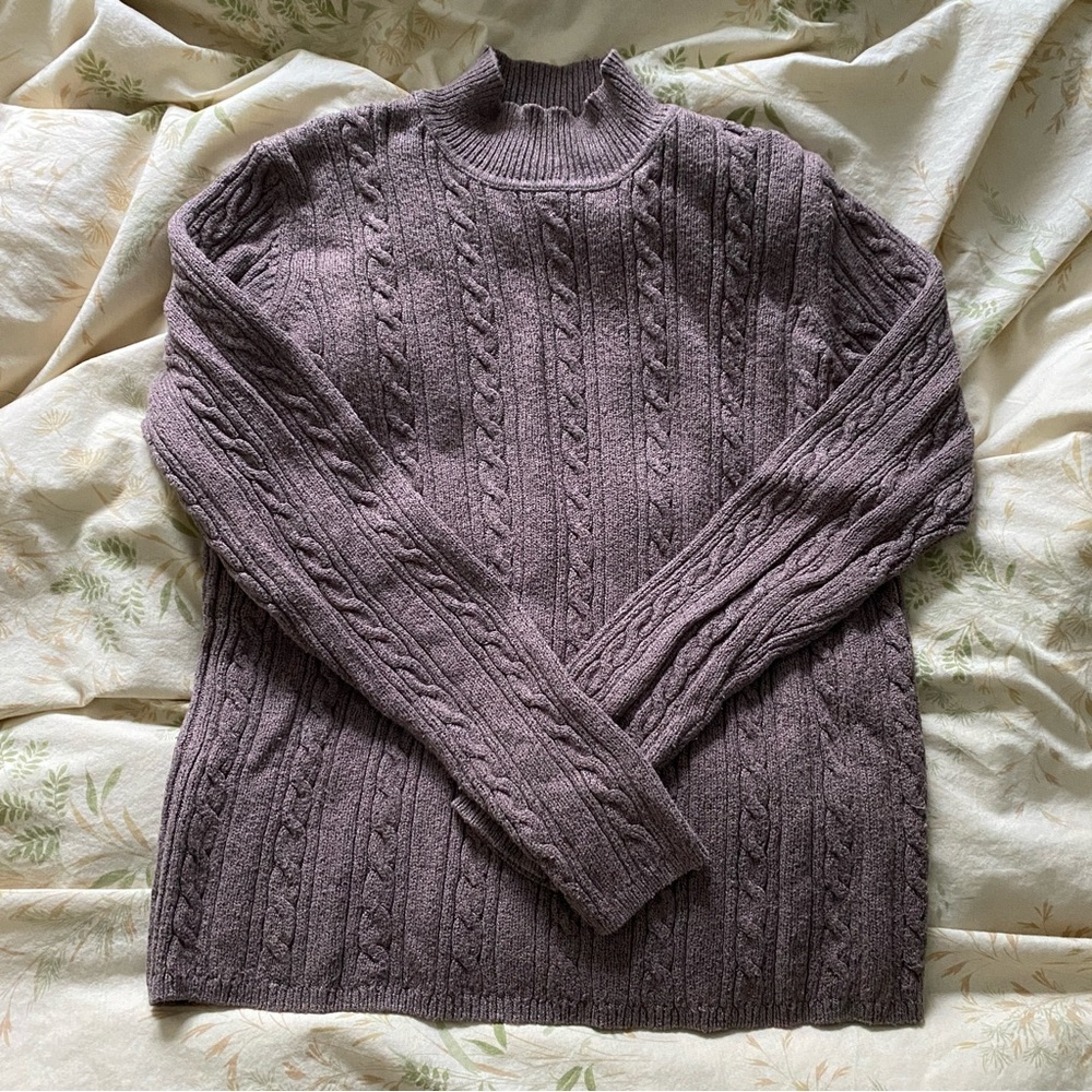 Greige turtleneck